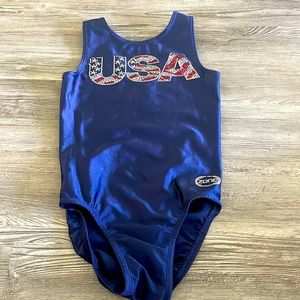 Ozone gymnastics leotard youth large